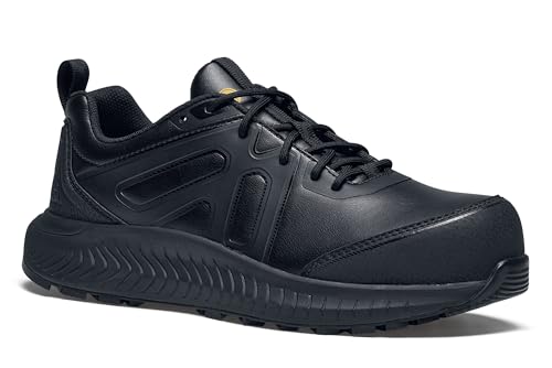 SFC PRO Colly Safety Low Unisex Zapatos antideslizantes | Punta de material compuesto, ESD antiestático y antiperforación para almacén, fabricación y electrónica, Negro , 37 EU