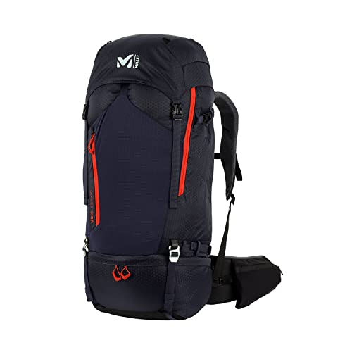 MILLET – Ubic 60+10 – Sac à Dos Mixte pour Randonnée, Ski de Randonnée et Trekking – Volume Extensible 60+10 L