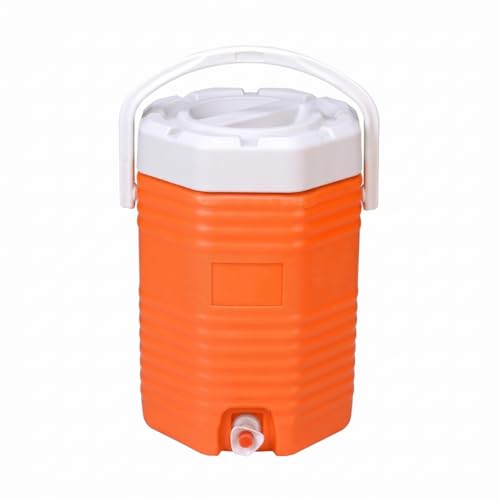 Glacière de sport grand volume boisson à rétention froid 48h couleur orange