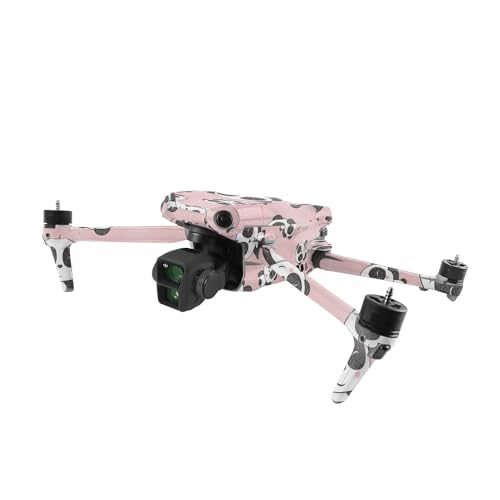 Image of MightySkins Glossy Glitter Skin Compatible with DJI Air 3 - Panda Hello | Protective, Durable High-Gloss Glitter Finish | Easy to Apply