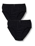 Unterhosen im 2er-Pack. Mit kleiner Schleife am Bündchen. In schwarz oder weiß erhältlich.