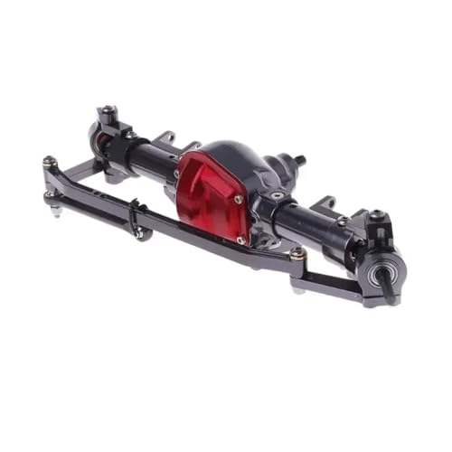 Essieu avant CNC en métal pour SCX10 Axial pour une modification RC durable - 2