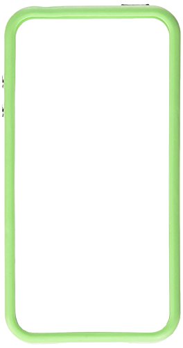BlastCase Premium Bumper Case for Apple iPhone 4 - Non-Retail Packaging - White/Green