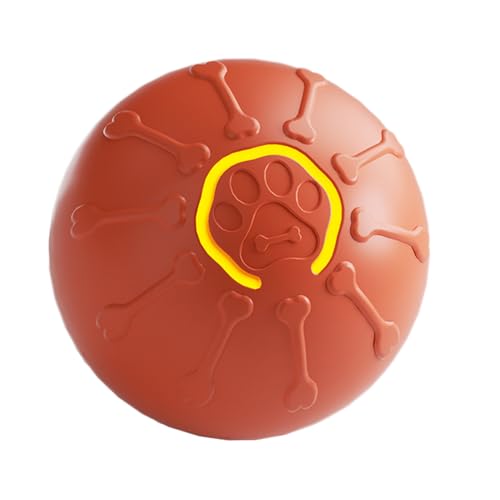 Vgvgaj インタラクティブキャットトイボール,自動点灯スマートキャットボール | ペットアクセサリー 狩猟シミュレーション運動 遊び スクラッチ 精神的刺激 フロアプレイ 登攀 旅行 | 屋内 屋外 遊び エンターテインメント