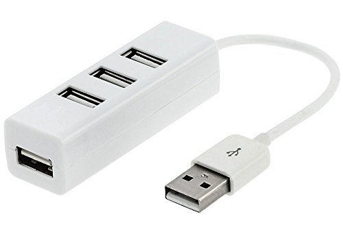 Hipipooo-Expansion Haute Vitesse USB 2.0 Multi Hub Premium 4 Ports Ports Splitter Switch Câble Adaptateur pour PS3, Xbox, Wii, PC, Mac, Ordinateur Portable, MacBook, Tablette, Onglet Cover