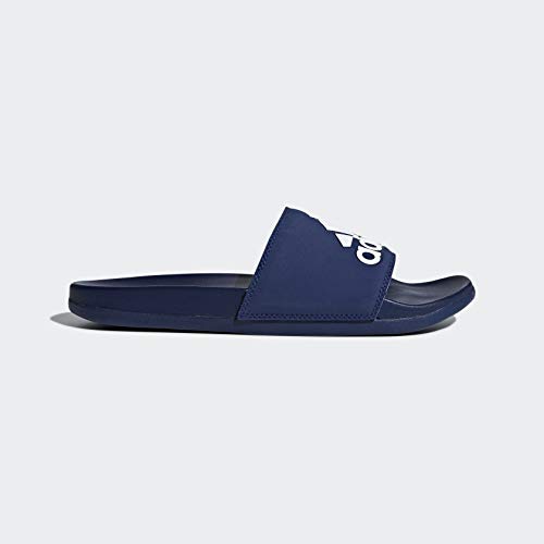 Image of adidas Performance Men's adilette Comfort Sandal, dark blue /white /dark blue, 13 M US