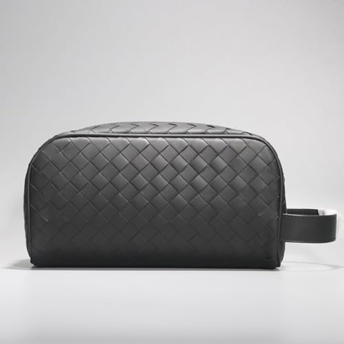BJOHVPPS Toiletry Bag for Men, Leather Travel Toiletry Bag for Men, Dopp Kit Water Resistant Shaving Hygiene Bag for Bathroom Shower, Travel Size Toiletries, Travel Essentials - Image 6