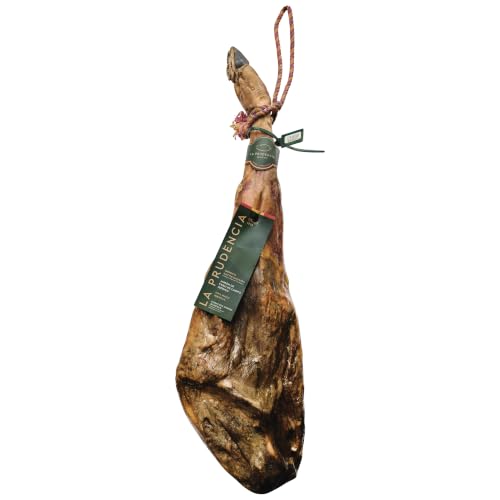 LA PRUDENCIA - Jamón de Cebo de Campo 50% Raza Ibérica - Etiqueta Verde - 36 Meses de Curación - 7 a 8 kg Aprox. - ORIGEN EXTREMADURA