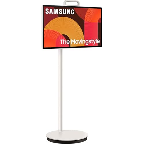 Image of Samsung LSM7F 27 inch The Movingstyle QHD Portable Smart Touchscreen (2025) UN27LSM7FAXXZA Bundle with HW-Q600F 3.1.2ch Soundbar and Subwoofer, 2X HDMI Cable and Deco Gear Home Theater Beginner's Guide