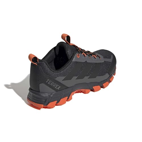 adidas Herren Terrex Rockadia Hiking Shoes, Carbon/core Black/semi Impact orange, 50 2/3 EU – Ansicht 6
