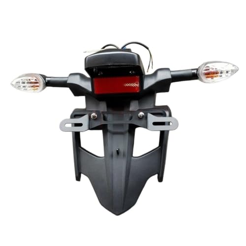 Support de cadre lumineux et plaque immatriculation moto YZF R1 2007 2008