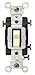 Leviton C21-05503-LHI 120 Volt Ivory Illuminated 3 Way Light Switch