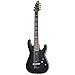 Schecter 7 String Solid-Body Electric Guitar, Aged Black Satin (3662)