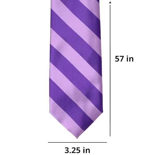Image of tiemart Men's Striped Tie Standard Length