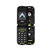Produktbild Flip-Telefon Klapphandy Hammer DIG LTE 4G Robustes, 2 Bildschirme, simlock-Free, Dual-SIM, kein Vertrag, 1200 mAh, 4G/LTE, wasserdicht IP68
