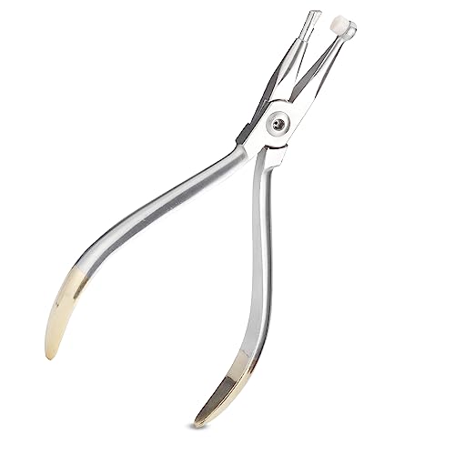 Healthible Dental Orthodontic Adhesive Removal Plier - Braces Removal Tool Glue Remover Plier Braces Adhesive Glue Remover Plier