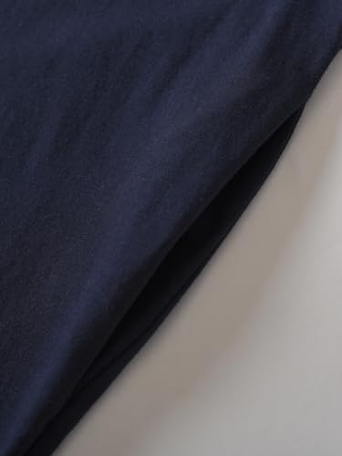 Latuza Men's Cotton Button Down Nightshirt with Pockets4