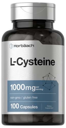 Horbach L-Cysteine 1000mg | 100 Powder Capsules