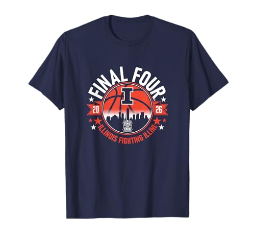 Illinois Fighting Illini MBB - 2026 Final Four T-Shirt