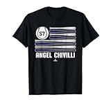 Baseball American Flag Angel Chivilli Colorado Baseball T-Shirt