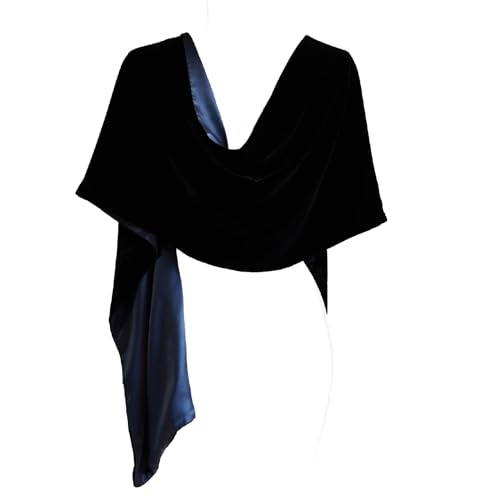 Silk Base Burn-out Velvet Scarf, Silk Lining, 70