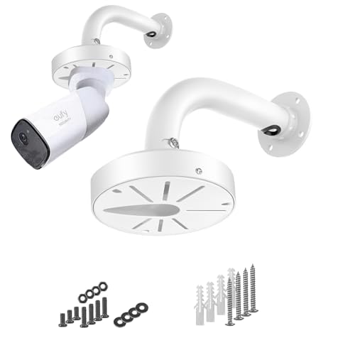 WiTi Soporte montaje pared cámaras domo IP CCTV,Mantenimiento cable Caja conexiones Soporte montaje poste universal Sistemas Vigilancia Seguridad,Metal Sólido Base robusta Revestimiento aerosol polvo