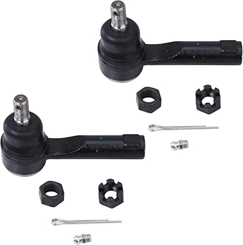 Image of Detroit Axle - 6pc Front End Control Arms Kit for 2001-2006 Nissan Sentra 2 Lower Control Arm w /Ball Joints 2 Sway Bar End Links 2 Outer Lower Tie Rod Ends 2002 2003 2004 2005 Replacement