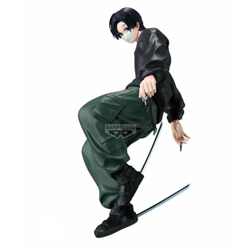 Banpresto SEBA Mafuyu Sakamoto Days Figurine d'action Vibration Stars 18 cm BP29890P Multicolore Figurine à Collectionner Idéal pour Les Fans d'Anime
