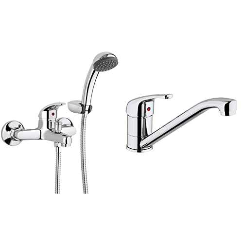 Paini MIA105 Rubinetto Miscelatore Bagno, Vasca