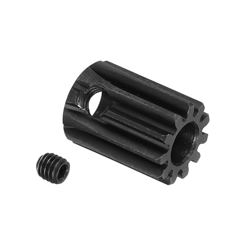 QUARKZMAN RC 32P Gehärtetes Ritzel 5mm Welle 11T Motorritzel Kohlenstoffstahl Für 1/10 RC Modellauto Boot Drohne