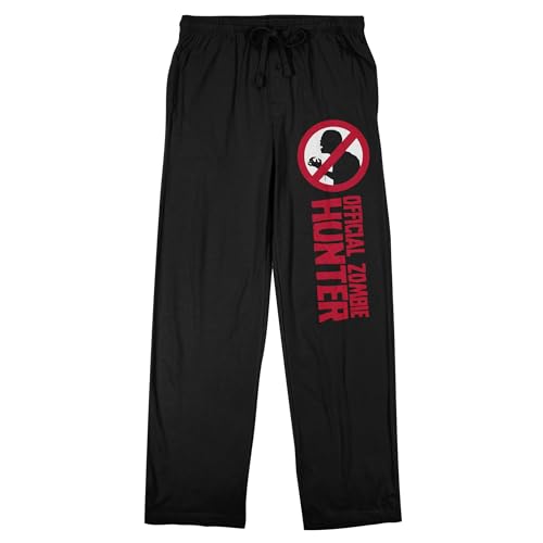 Official Zombie Hunter Men's Black Sleep Pajama Pants