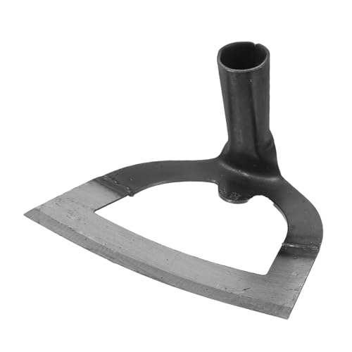 HANABASS All-Steel Hardened Hollow Garden Hoes Grub Hoe Replacement Head for Gardening Weeding Digging Loosing Soil Sharp Weeding Puller Tool for Gardening