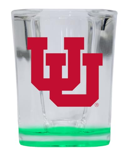 Vasos Shot Cuadrados 2 oz Base Verde 2-Pack