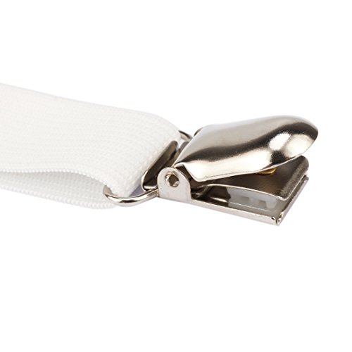 Iefiel No Wrinkling Bed Sheet Mattress Cover Fasteners Clips Grippers Elastic Straps Holder White 1.5M #TOP5