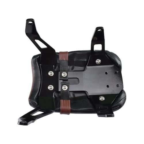 Cojín de moto con respaldo para rutas largas en Scout o Bobber 7