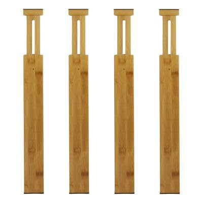 Lakeland Bamboo Drawer Dividers Set of 4