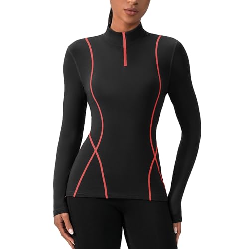 Top Fitness Femme Anti-Transpiration - Fini le Froid avec le T-Shirt de Sport Warm