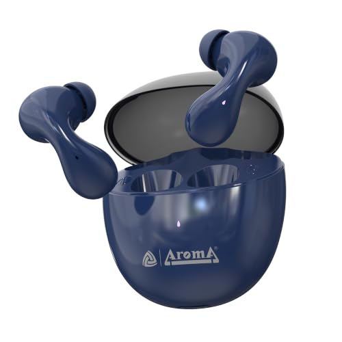 Image of AROMA TWS23 Upto 50Hr Playtime*, Dual Paring, BT V5.3, Fast Charging, Heavy Bass Bluetooth