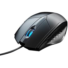 Wired USB Mouse, 1200 DPI Corded Computer Mouse with Silent Click, 3-Button Ergonomic Design for Windows PC, Mac, Laptop & Desktop 1.4M Cable