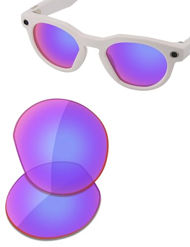 Image of SAUCER Premium Replacement Lenses for Oakley Meta HSTN OW8002 51mm | UV400 Protection, Anti-Scratch, Precise Fit Smart Glass