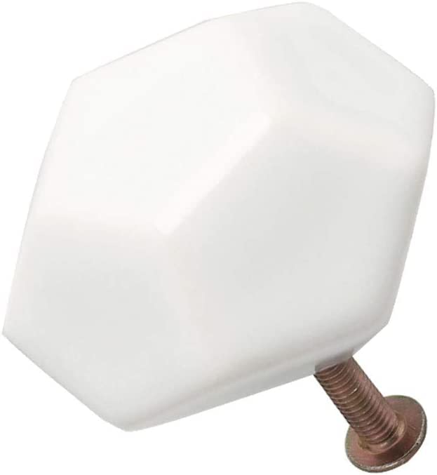 gałki do szuflad, Gałki Vintage Gałka Szuflada Geometria Uchwyt Pociągnij Meble Drzwi Szafka Szafa(White)