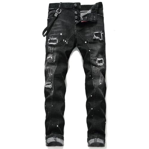 Jeans en denim déchiré pour homme idéal pour vos sorties urbaines