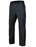 BANTREK Mens Track Pants Quick Dry Lightweight Joggers Athletic Running Pants Zipper Pockets (Dark Blue,Large)