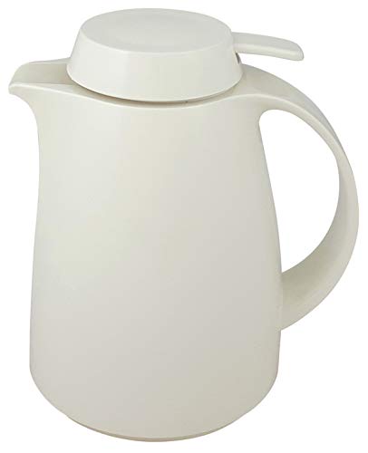 Termo blanco de 0,3 l con manejo con una sola mano Helios Servitherm 3