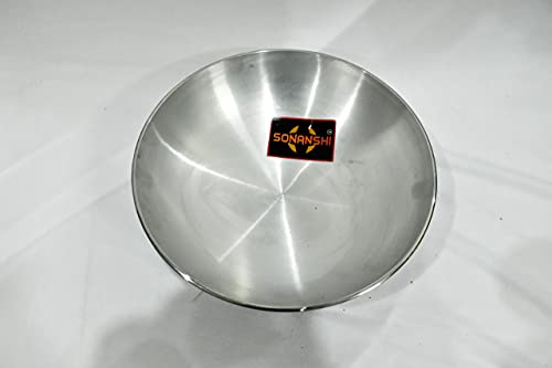 Image of Aluminium Kadai /Frying Pan for Cooking (Without Handle) (10 Inch)