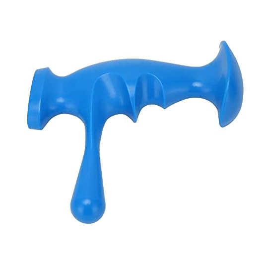 Masajeador de puntos en forma de T, masajeador de presión Herramienta de masaje de puntos gatillo no irritante para cuello, hombros, brazos, piernas y pies para una relajación profunda de