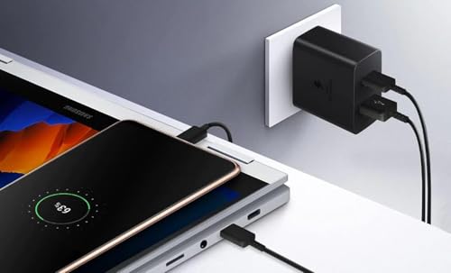 Image of Butee 35W Dual Port Super Fast Charger Adapter Compatible with Galaxy Fold6 Fold5 Fold4 Flip6 Flip5 S25 Ultra Note20 iPhone16 Pro Max,Galaxy S /A /M /F /Z /Note Series