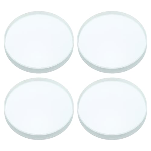 Lentille convexe de 100mm diamètre 40mm PATIKIL pour kit d'optique et loupe en verre