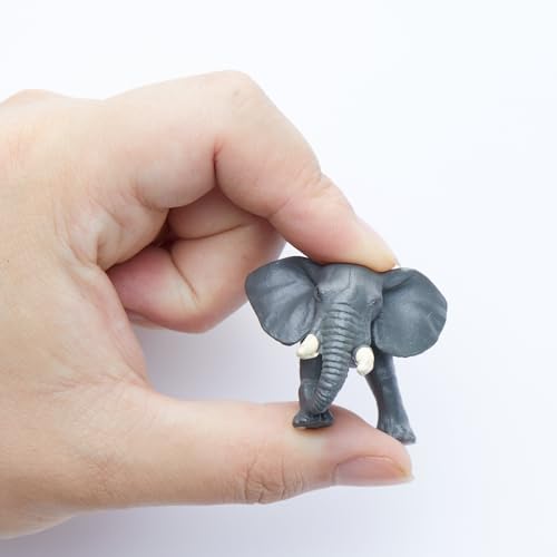 12 imanes decorativos de animales salvajes para frigorífico miniatura 6