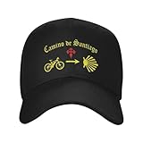 Gorra de béisbol clásica Buen Camino De Santiago para Hombres Gorra Personalizada Ajustable para Adultos con Sombrero Snapback de Verano